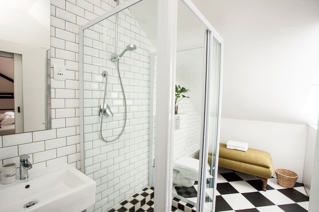 The main bathroom