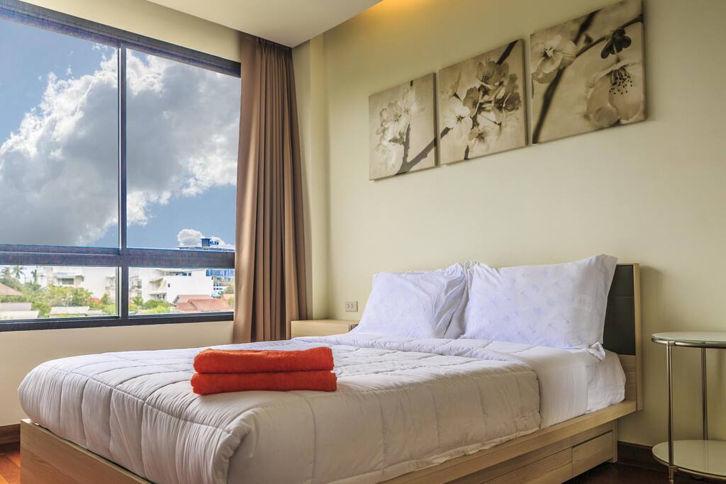 the bedroom