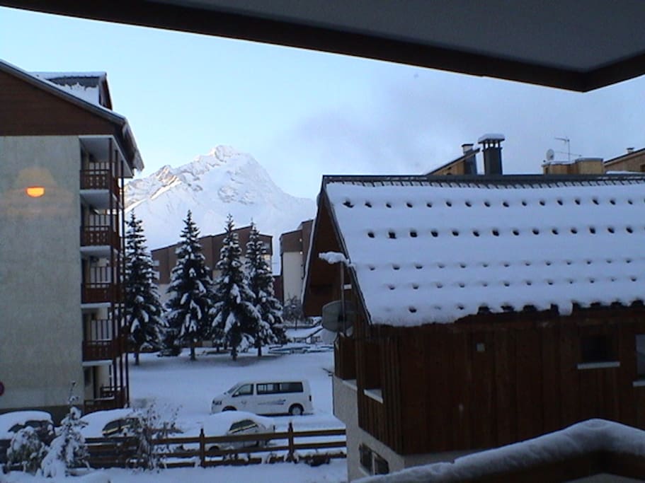 vue sur la muzelle depuis le balcon