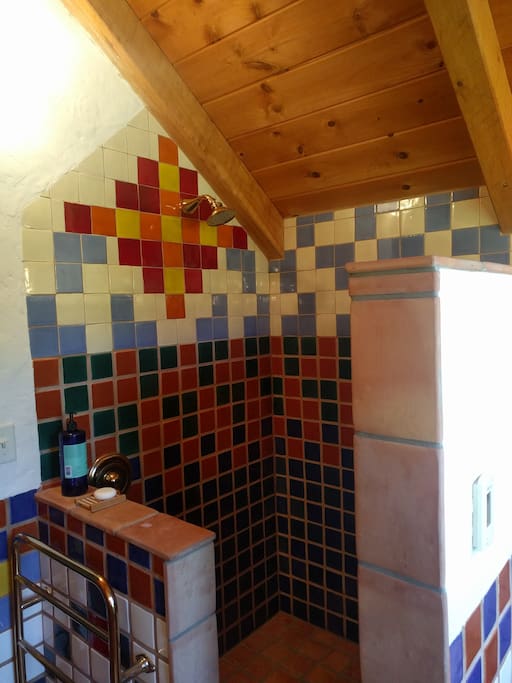 Artistic tilework