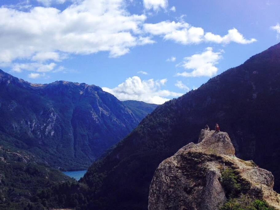 Vista mirador Piedra del águila