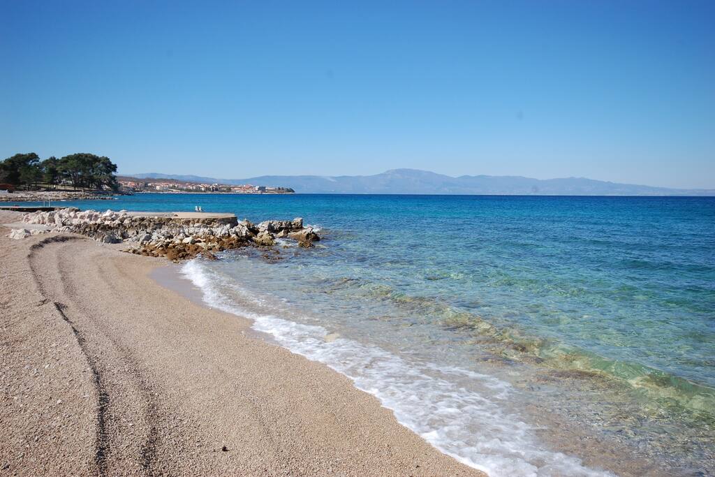 Nearby beach