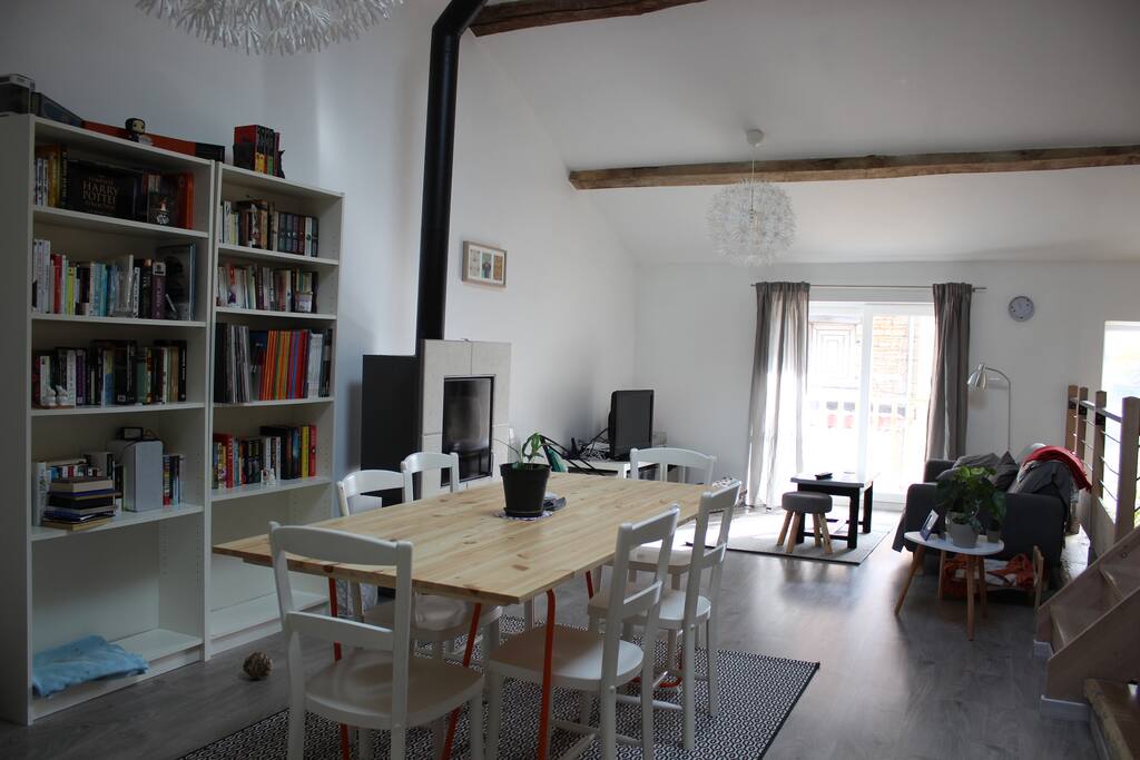 The living area