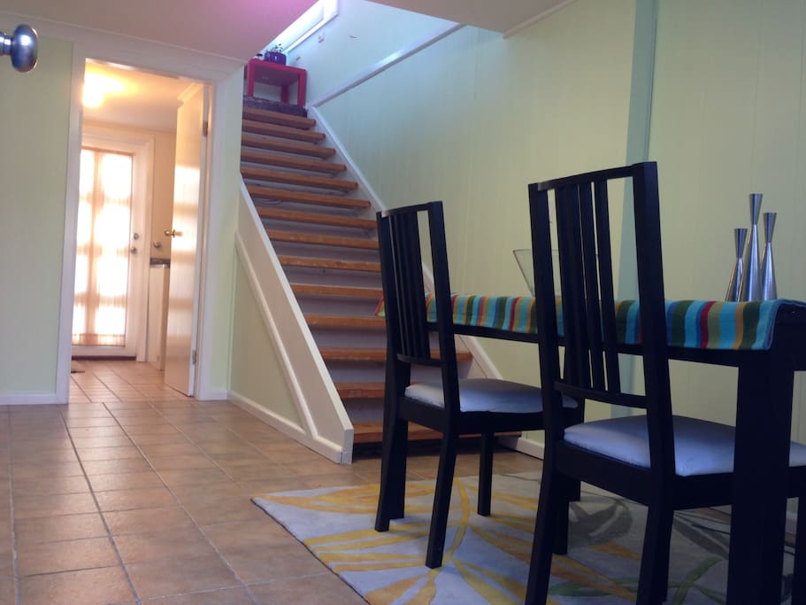 Dining / Kitchen area downstairs