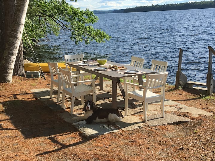 Classic Updated Maine Camp on Great Pond Houses for Rent in Belgrade