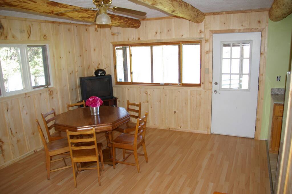 Green Cottage Living Room view