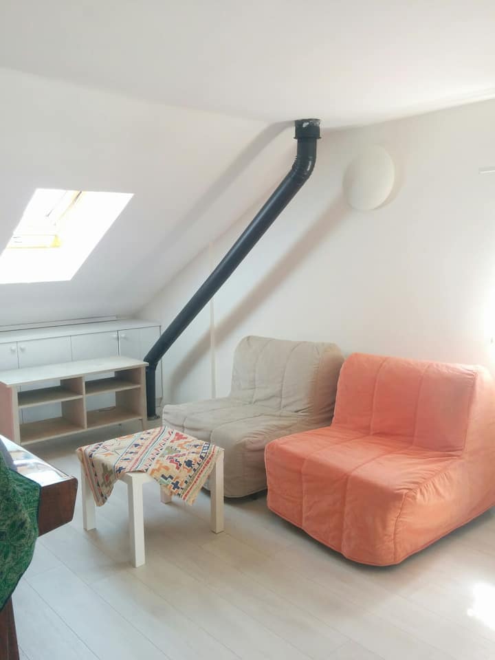 zona común en la planta superior