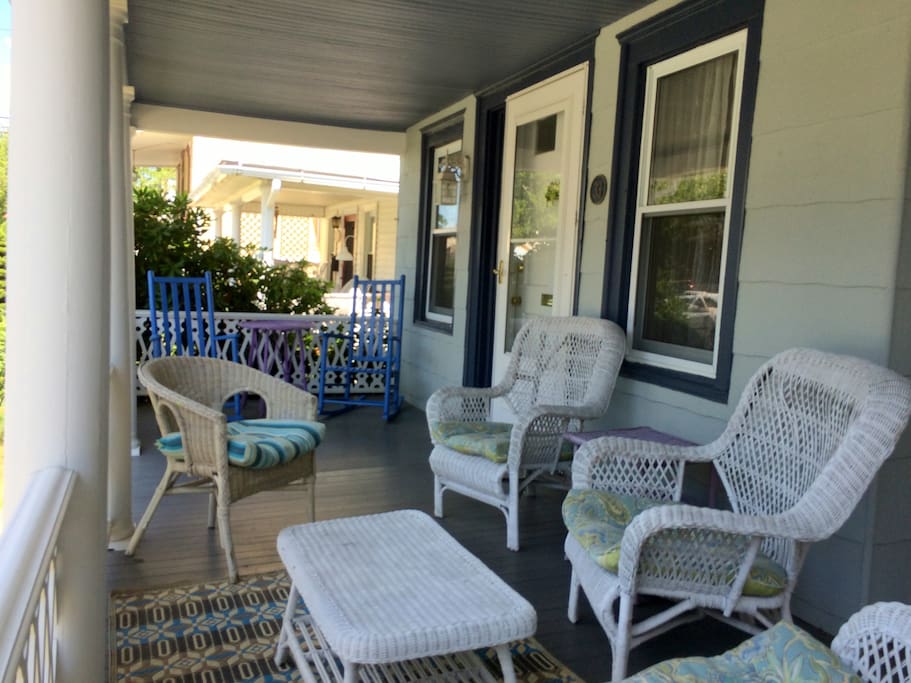 Charming front porch