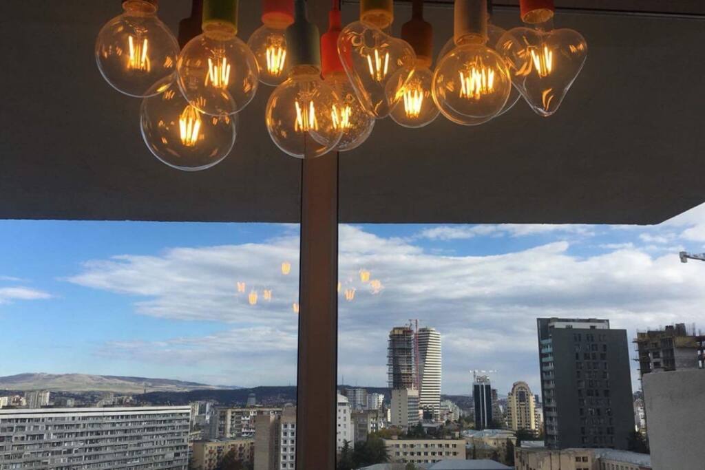 The view from the kitchen