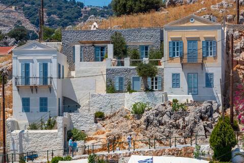Anchor House, Symi - Dream Luxury Villa by the Sea