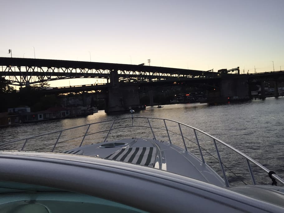 Located next to the Fremont Bridge