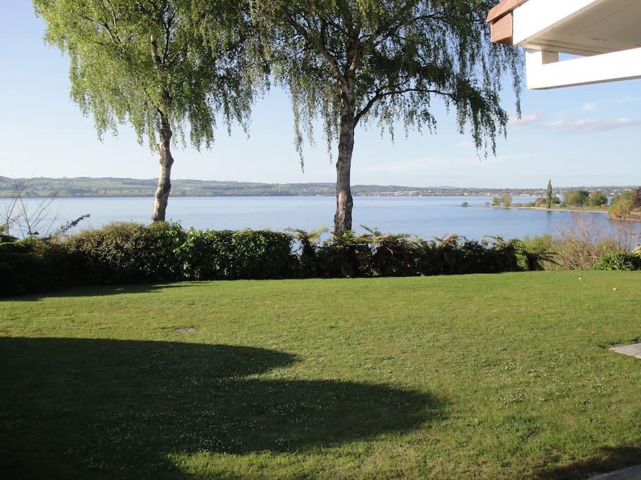 Or just soak up the view from all angles - from the lawn - even hit golf balls out to the water.