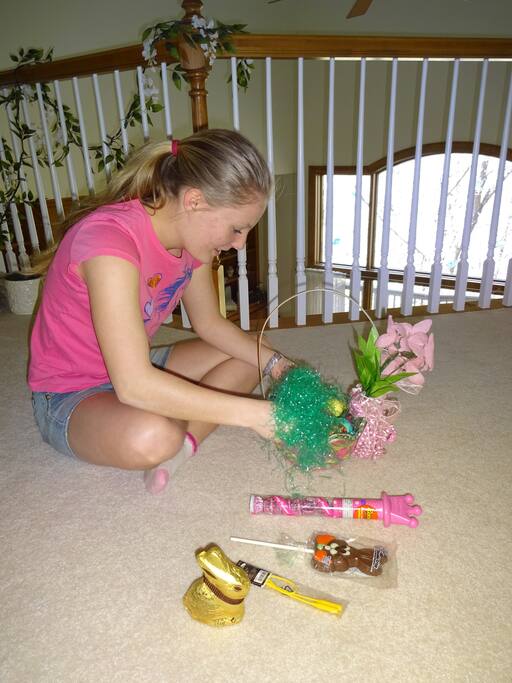 Easter basket cache