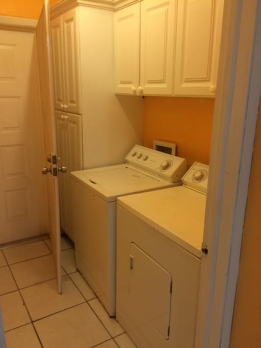 Fully Equipped Laundry Room