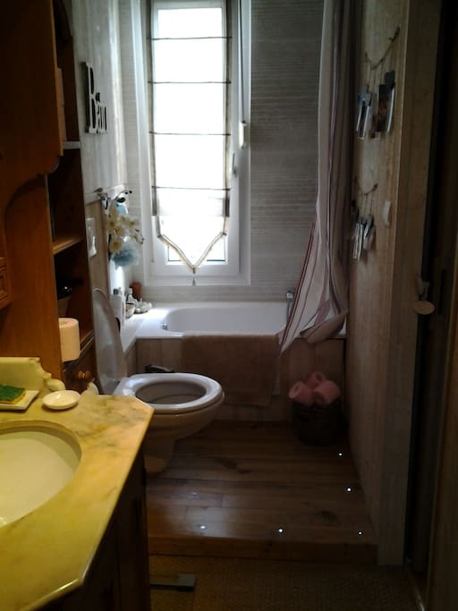 salle de bains chambre bord de mer
