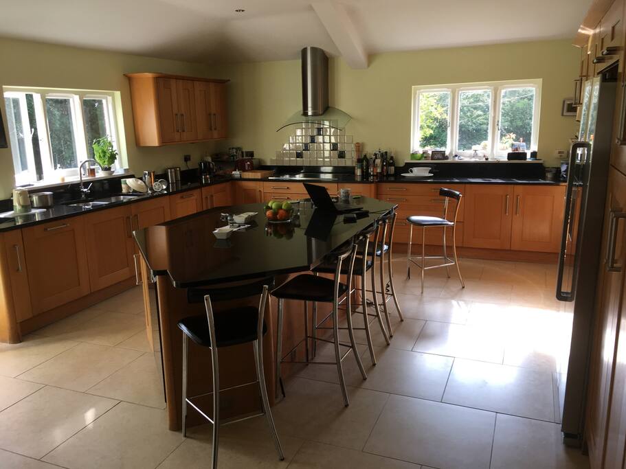 Lots of space throughout. Large kitchen dining area.