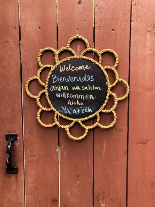 We are an equal opportunity and all inclusive hosts. We get the opportunity to meet people from all around the world and all walks of life, thanks for making that possible. We're excited to share our cottage with you!