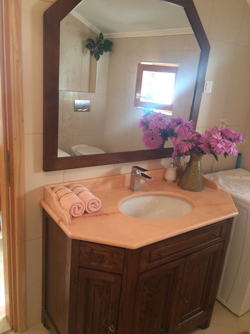 Big shared bathroom