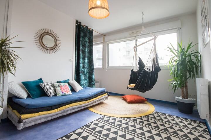 Appart' ZEN ~ T1 BIS + Terrace 8m² + Parking Space