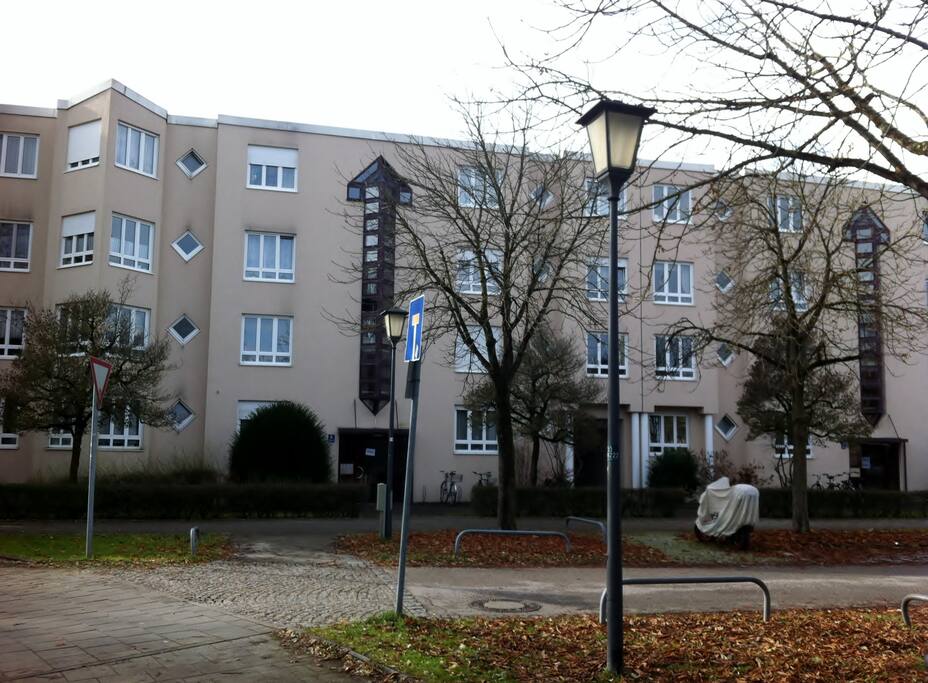 House with Entrance from the frontside