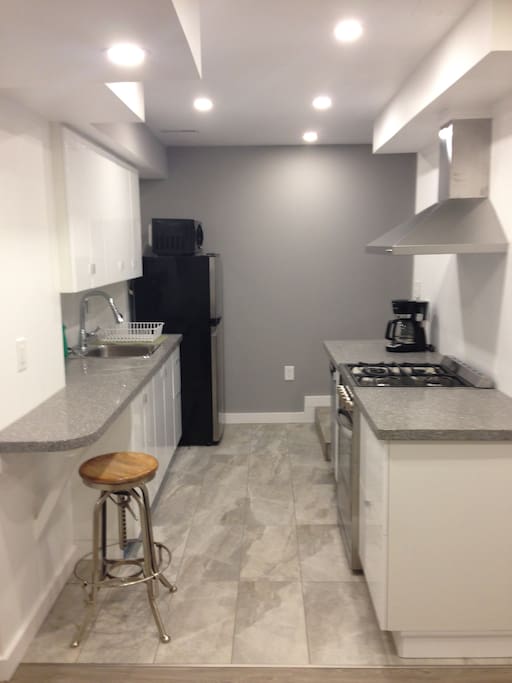 Completely new kitchen