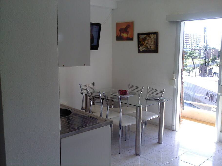 Balcón orientado al este