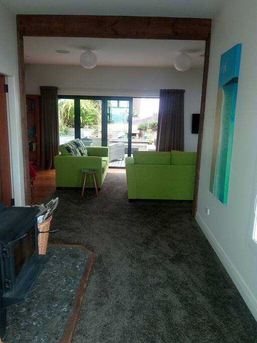 Lounge and fire place