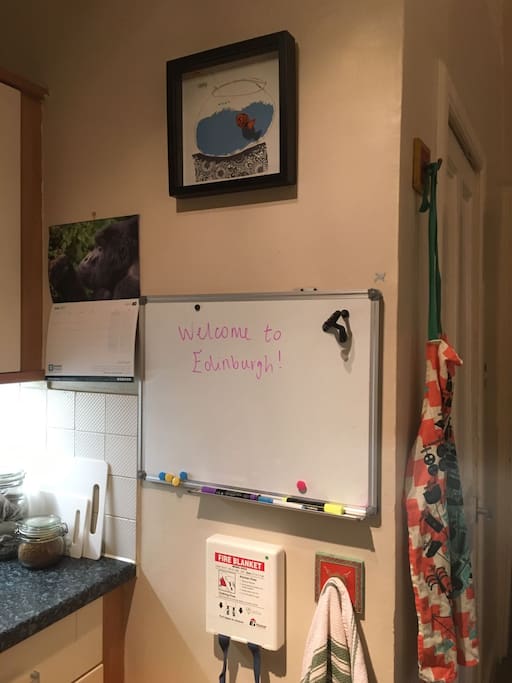 Welcome to your place in Edinburgh!