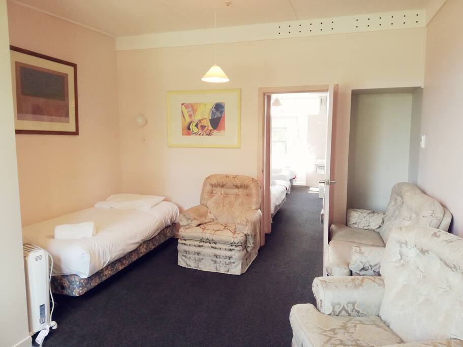 Dining Area- With additional single bed