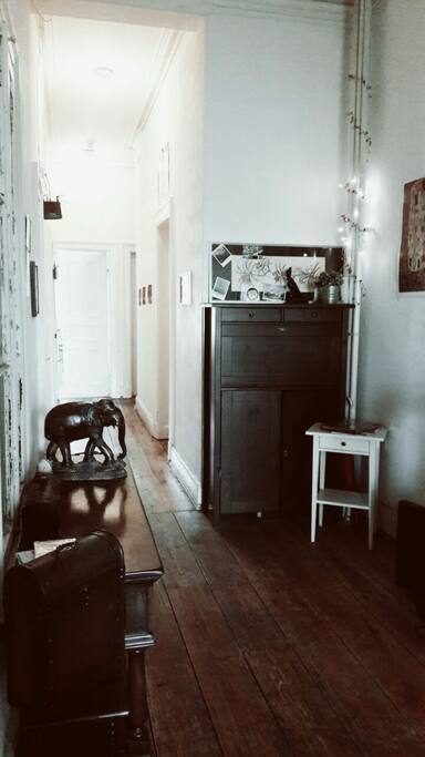 The beautiful hall