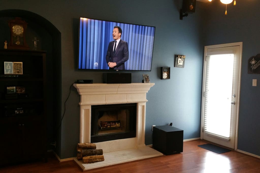 65 inch tv with surround sound and Xbox One