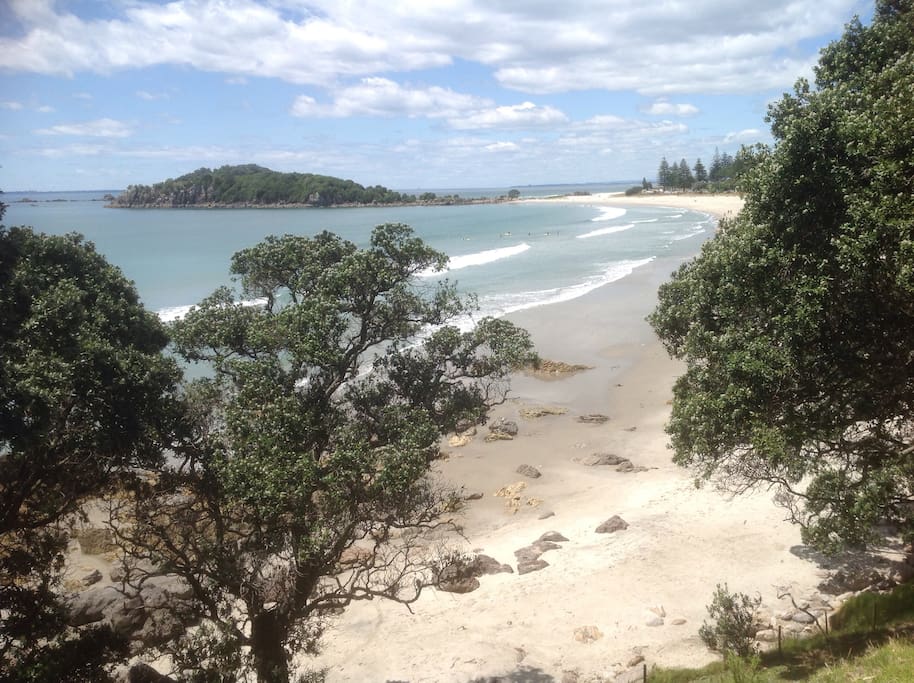Beautiful Mount Maunganui Beach