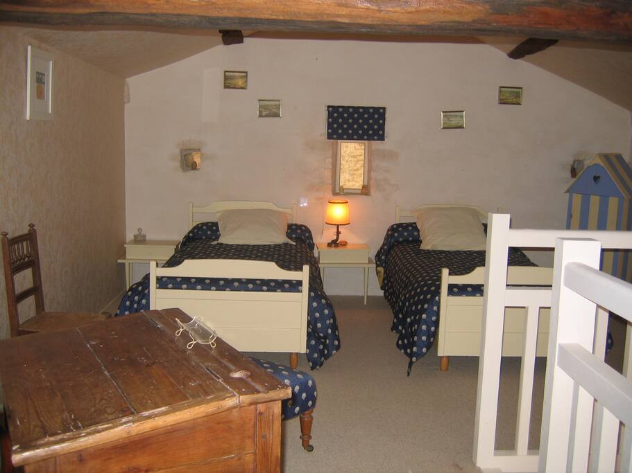 Mezzanine de la Chambre jaune de la Corneliere