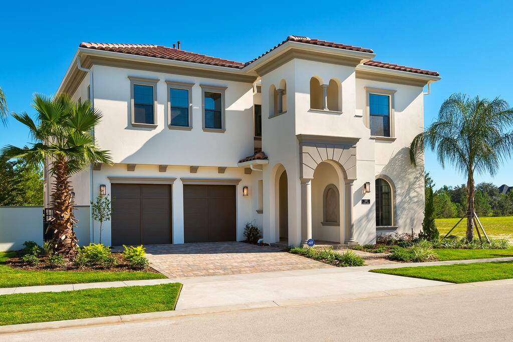 This home has plenty of space for parking with a two-car garage and driveway