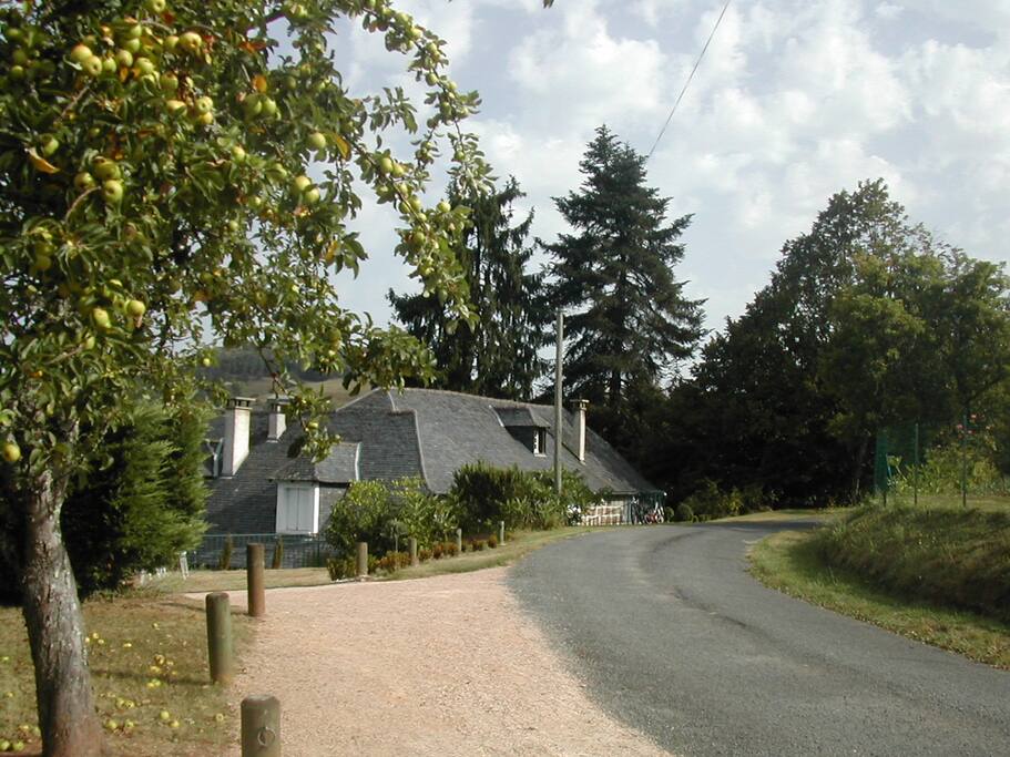Arrivée à la maison