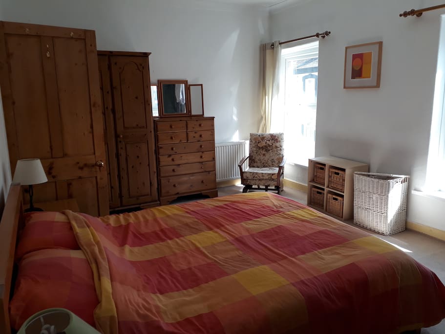 Large front bedroom with double windows