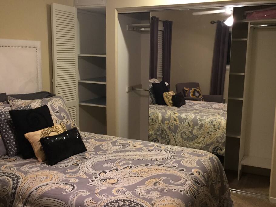 Lots of closet space
