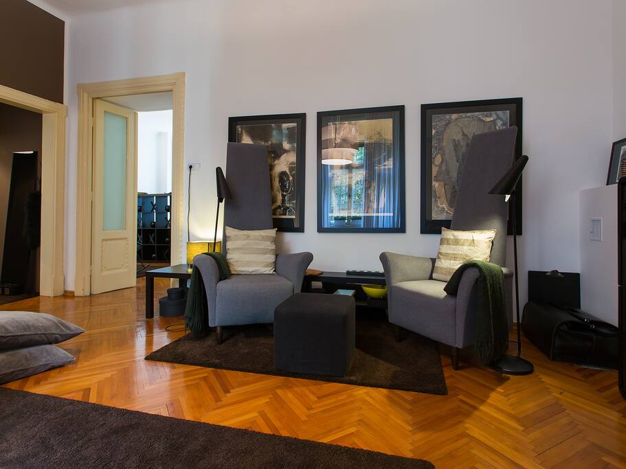 relax area in the living room