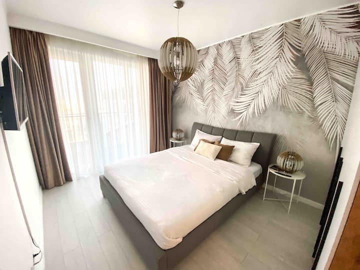 Chumba cha kulala na TV na Netflix