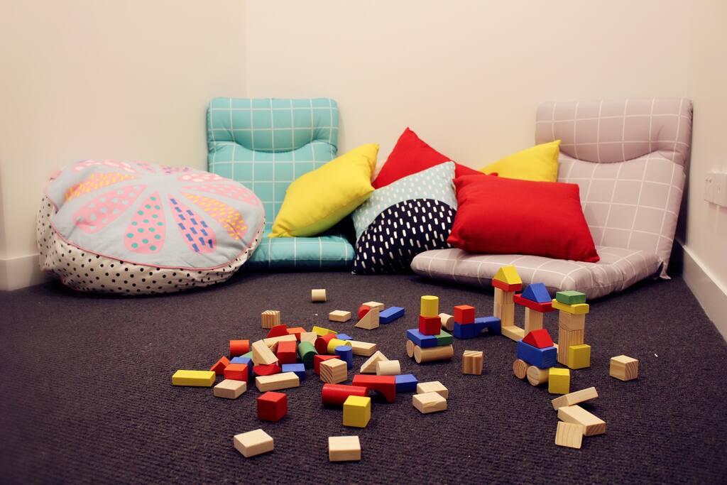 Play Room for Kids or Single Bed for Adults