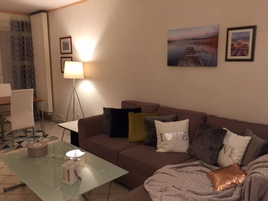 Sofa Bed in the living room