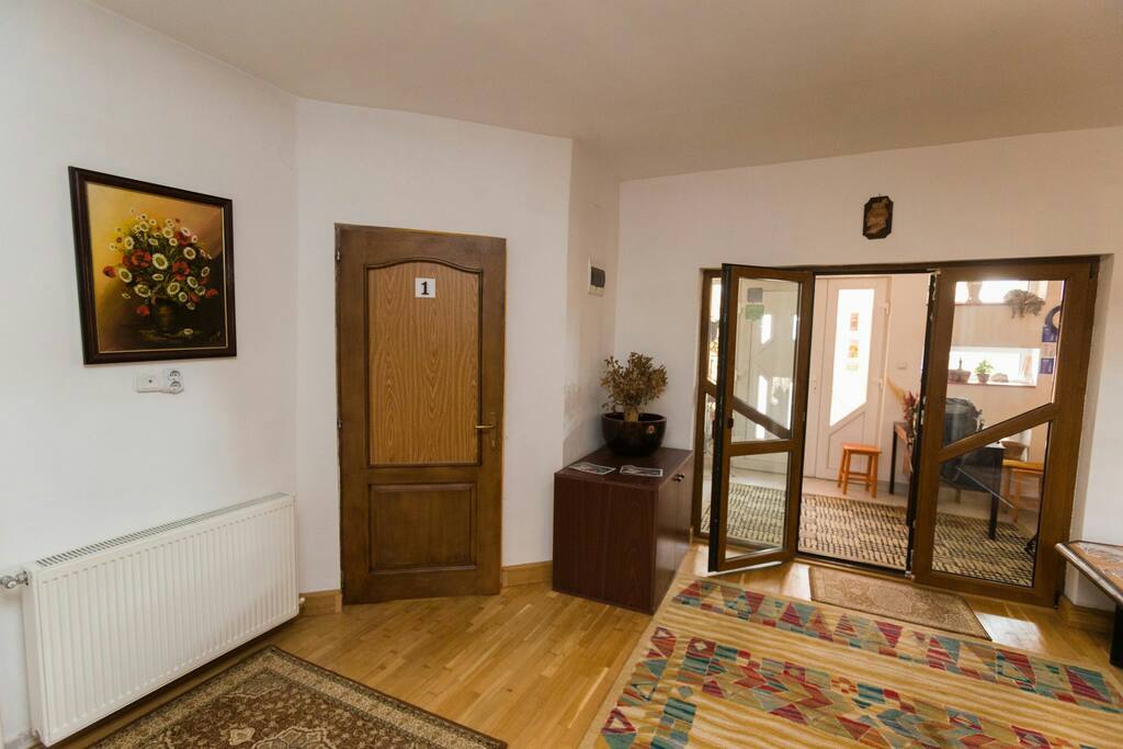 The main entrance hallway