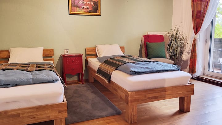 Habitación 2 - 2 camas individuales