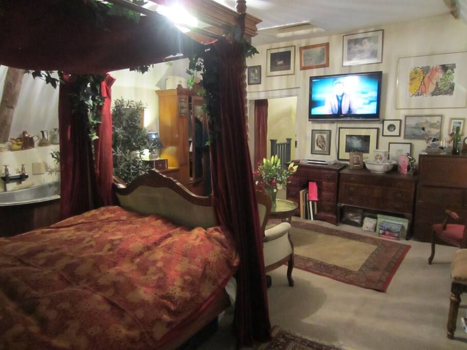 Watch films on Sony TV from bath or bed or sofa.