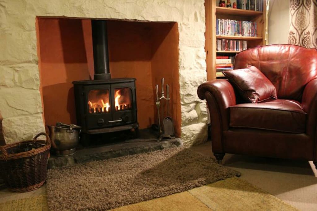 Cosy evenings in front of the log burner