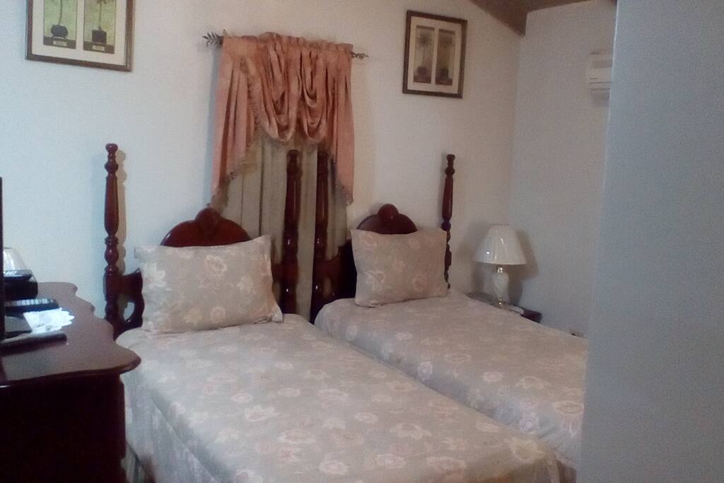 Bedroom 2- two twin beds