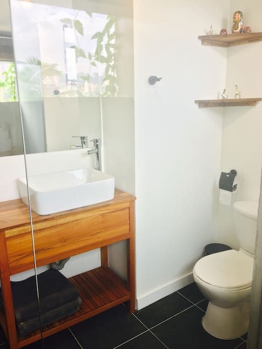 Tastefully designed bathroom
