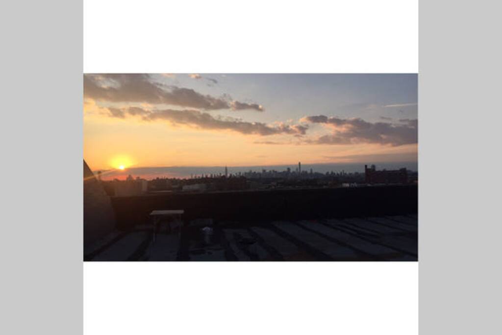 Access to rooftop view