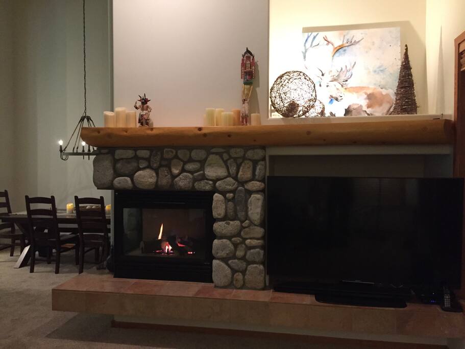Living Room fireplace