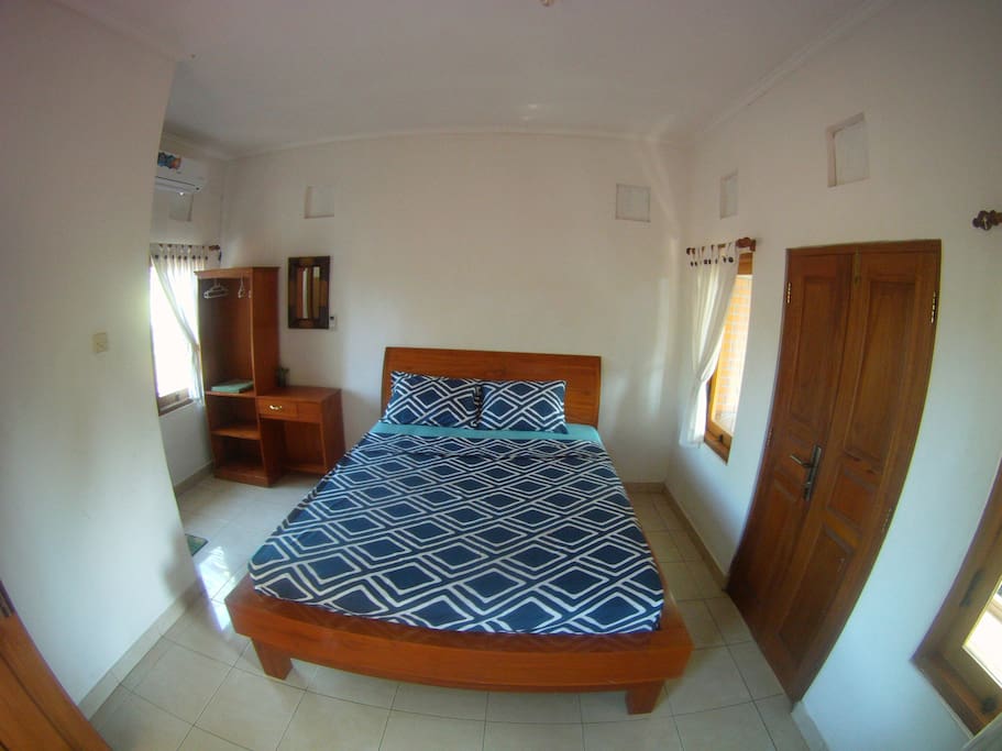 Room double bad with AC